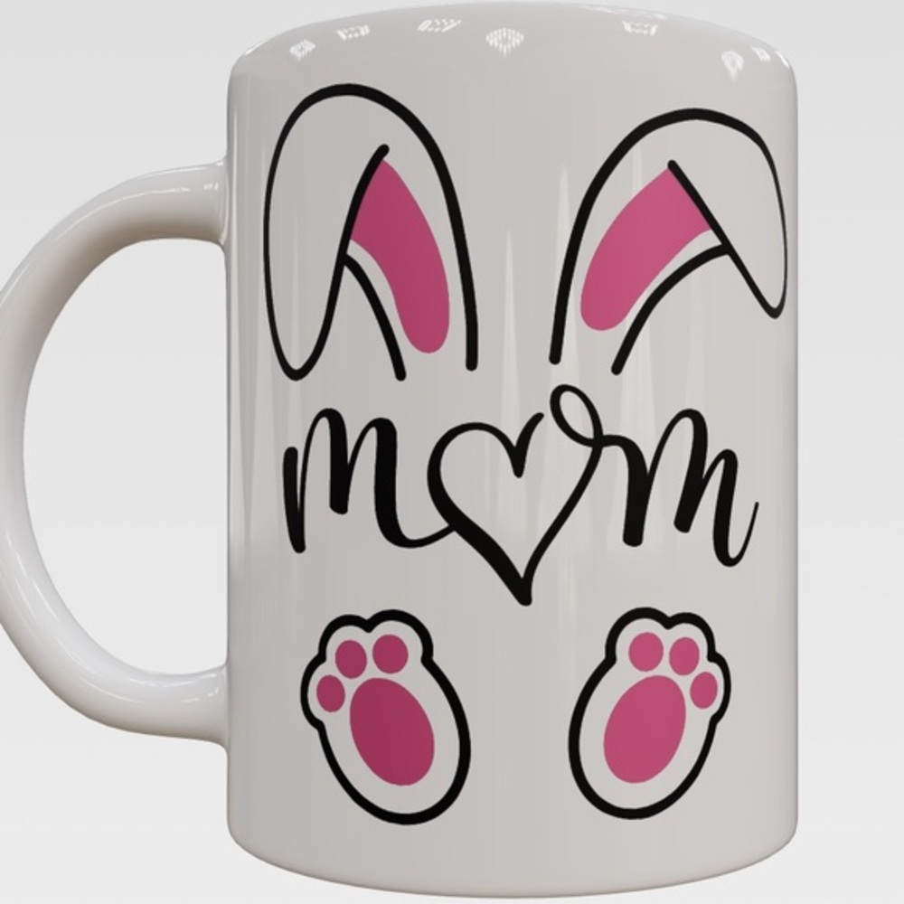 Mom Easter coffee Easter bunny mug cute mug
